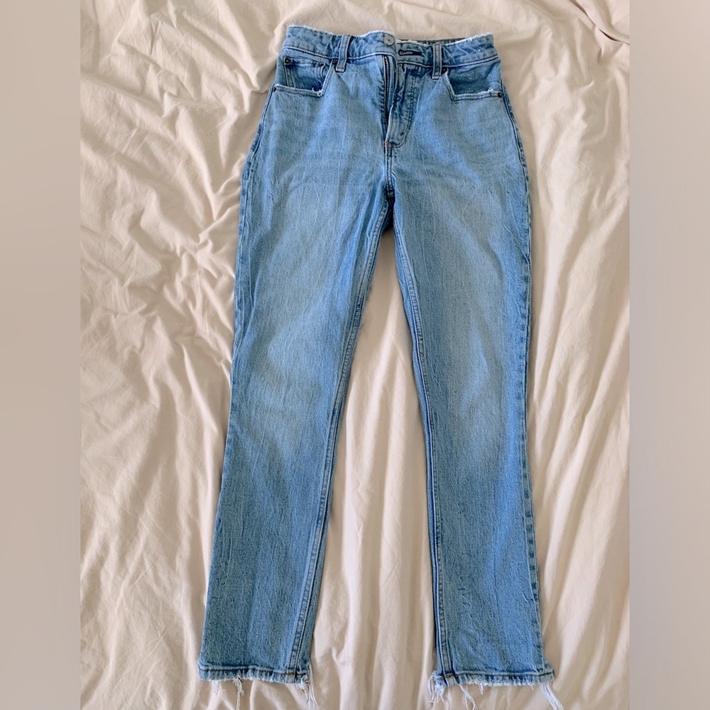 Abercrombie curve love high rise skinny jeans